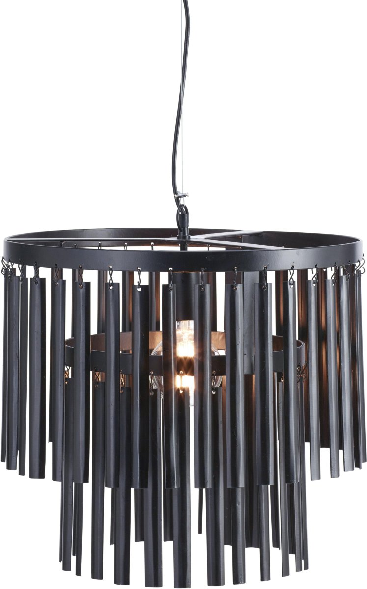 Marlow Ø45 Musta kattovalaisin valmistajalta PR Home - Halkaisija 45 cm, korkeus 43 cm.