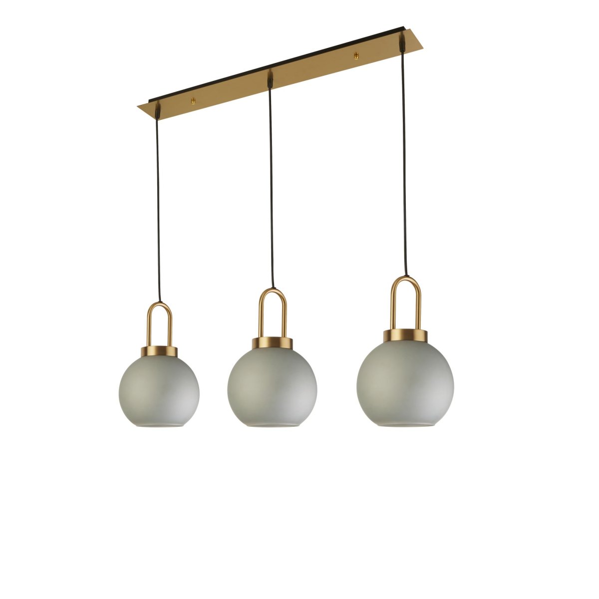 Snowdrop 85cm Messinki kattovalaisin valmistajalta Searchlight - Lumikello-riippuvalaisin kolmella valopisteellä roikkuu keskitangosta ja sen korkeutta voidaan säätää asennuksen aikana, mikä lisää tyyliä ja eleganssia ruokapöytään tai keittiöön.