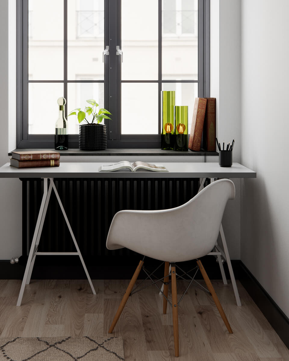 Flake 30cm Vihreä pöytävalaisin valmistajalta By Rydéns - Tyylikk&auml;&auml;ll&auml; sylinterin muotoisella lasillaan ja trendikk&auml;ill&auml; v&auml;reill&auml;, kuten tummankeltaisella ja vihre&auml;ll&auml; sek&auml; valkoisella, Flake on t&auml;ydellinen valaisin luomaan tyyli&auml; ja tunnelmaa kotiisi.