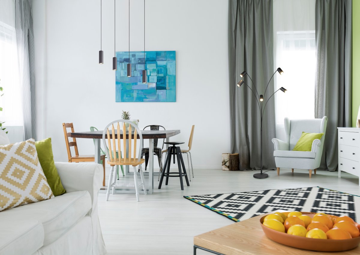 Marley 75cm Musta kattovalaisin valmistajalta Trio Lighting - 