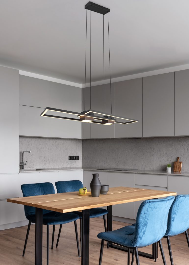 Albany 100cm Musta kattovalaisin valmistajalta Trio Lighting - 