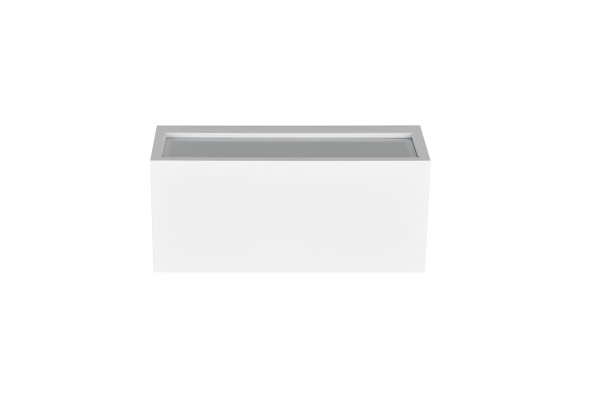 Mayenne 25cm Valkoinen ulkovalo valmistajalta Trio Lighting - Se säteilee sekä ylöspäin että alaspäin miellyttävää valoa, joka korostaa sisäänkäyntiä, julkisivua ja terassia modernilla tyylikkyydellä.