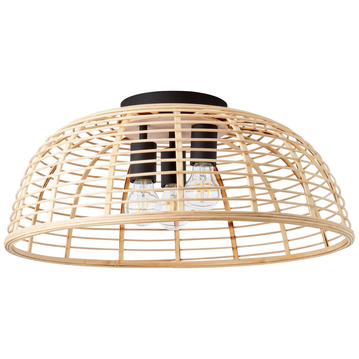 Crosstown Ø56 Vaalea puu plafondi valmistajalta Brilliant - Crosstown-kattovalaisin levitt&auml;&auml; kutsuvan ja miellytt&auml;v&auml;n valon ja sopii sek&auml; ruokasaliin ett&auml; eteiseen.