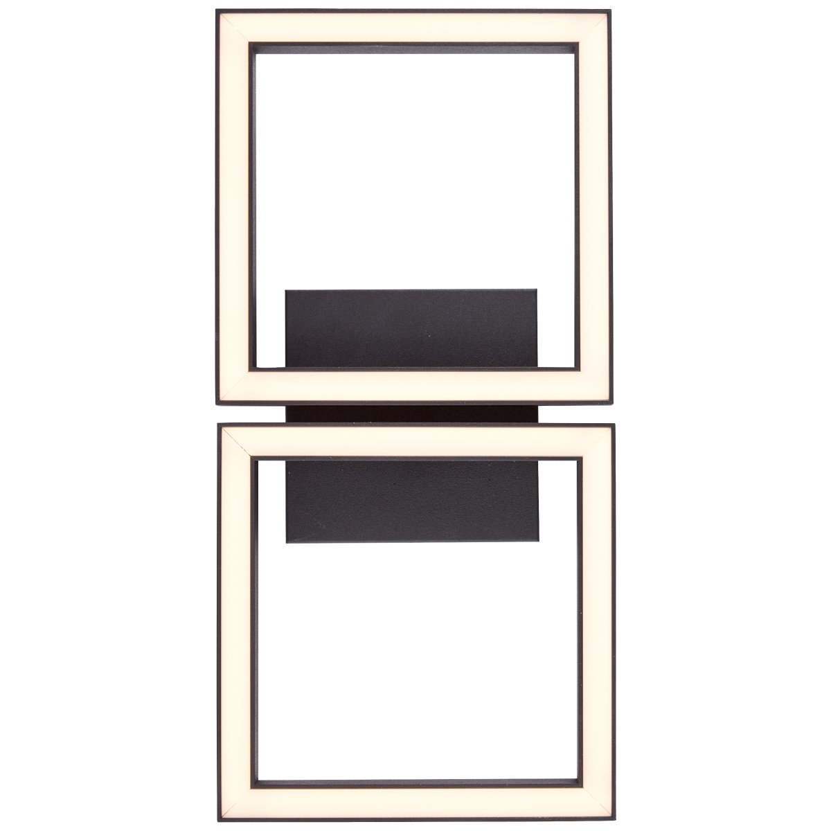 Quon 41cm Musta plafondi valmistajalta Brilliant - T&auml;m&auml; moderni Quon katto- ja sein&auml;valaisin antaa l&auml;mpim&auml;n valkoisen valon, joka luo huoneeseen miellytt&auml;v&auml;n tunnelman.