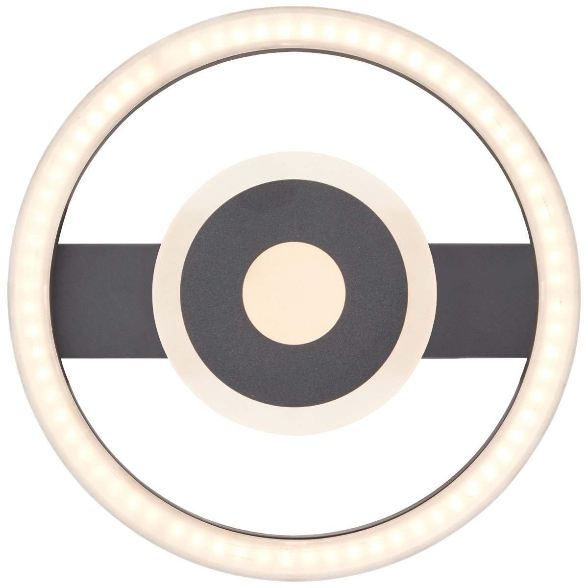 Maureen Ø20 Musta plafondi valmistajalta Brilliant - Maureen-kattovalaisin luo koristeellista valaistusta ja sopii t&auml;ydellisesti sek&auml; olohuoneeseen ett&auml; ty&ouml;huoneeseen.