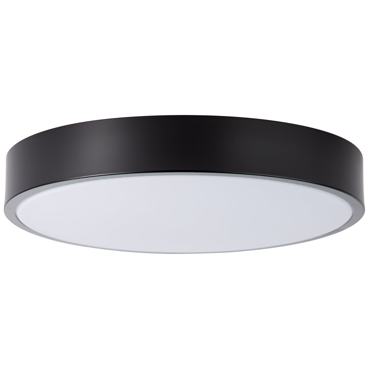 Slimline Ø33 Musta plafondi valmistajalta Brilliant - Sen halkaisija on 33 cm, joten se on kompakti ja ihanteellinen rasvaamiseen; keskikokoisiin tiloihin.