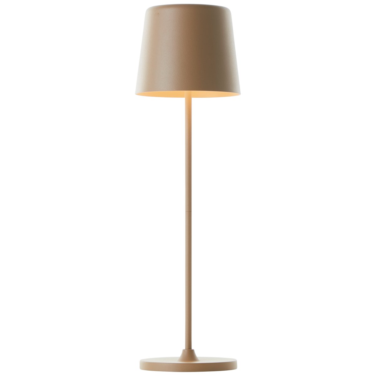 Kaami 37cm Matta cappuccino Siirrettävä valmistajalta Brilliant - Korkean IP44-luokituksensa ansiosta se on s&auml;&auml;nkest&auml;v&auml; ja t&auml;ydellinen sek&auml; ulko- ett&auml; sis&auml;k&auml;ytt&ouml;&ouml;n.
