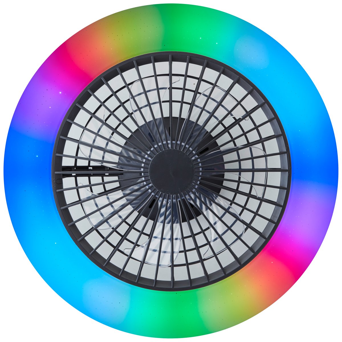 Salerno Ø50 Musta valmistajalta Brilliant - Kattovalaisin on varustettu energiatehokkaalla LED-tekniikalla, ja siin&auml; on y&ouml;valo- ja ajastintoiminnot.