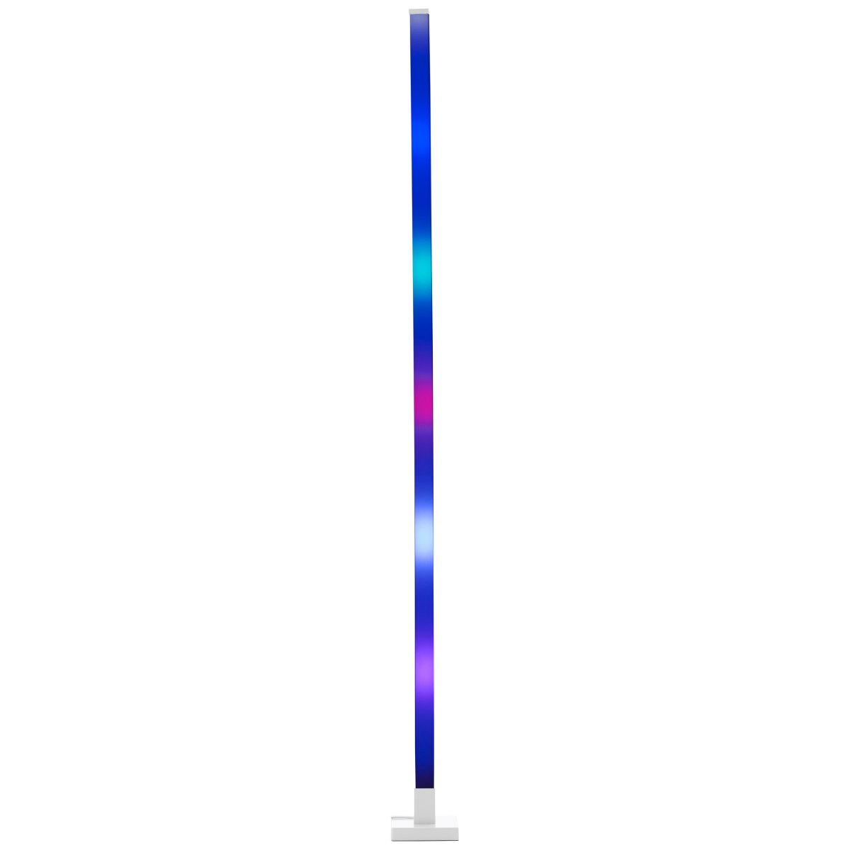 Neele Valkoinen lattiavalaisin valmistajalta Brilliant - LED-lattiavalaisin Neele RGB-valaistuksella tarjoaa dynaamisen valon leikin, joka voidaan mukauttaa erilaisiin tunnelmiin ja väriyhdistelmiin.
