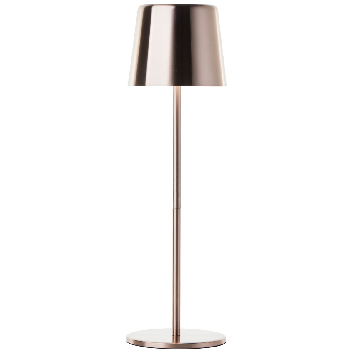Xaana 37cm Vaaleaa kuparia Siirrettävä valmistajalta Brilliant - Integroidun USB-portin ansiosta lamppu on helppo ladata ja k&auml;ytt&auml;&auml; joustavasti.