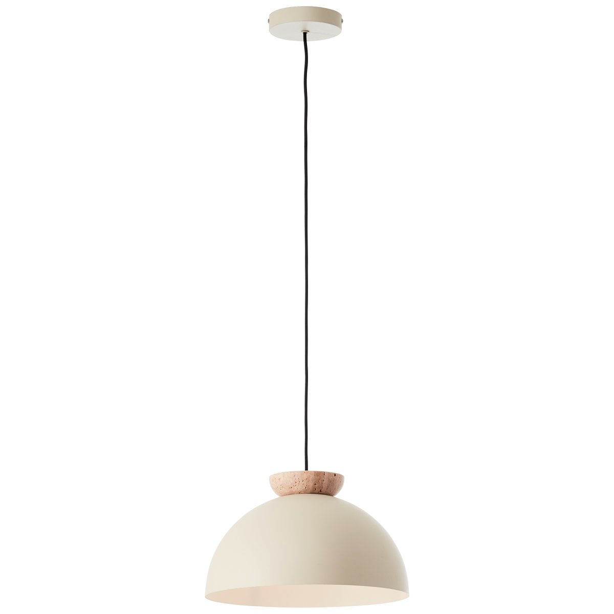Nalam Ø35 Beige kattovalaisin valmistajalta Brilliant - Sopii täydellisesti olohuoneeseen, keittiöön tai ruokasaliin ja tarjoaa tasaisen ja miellyttävän valon.