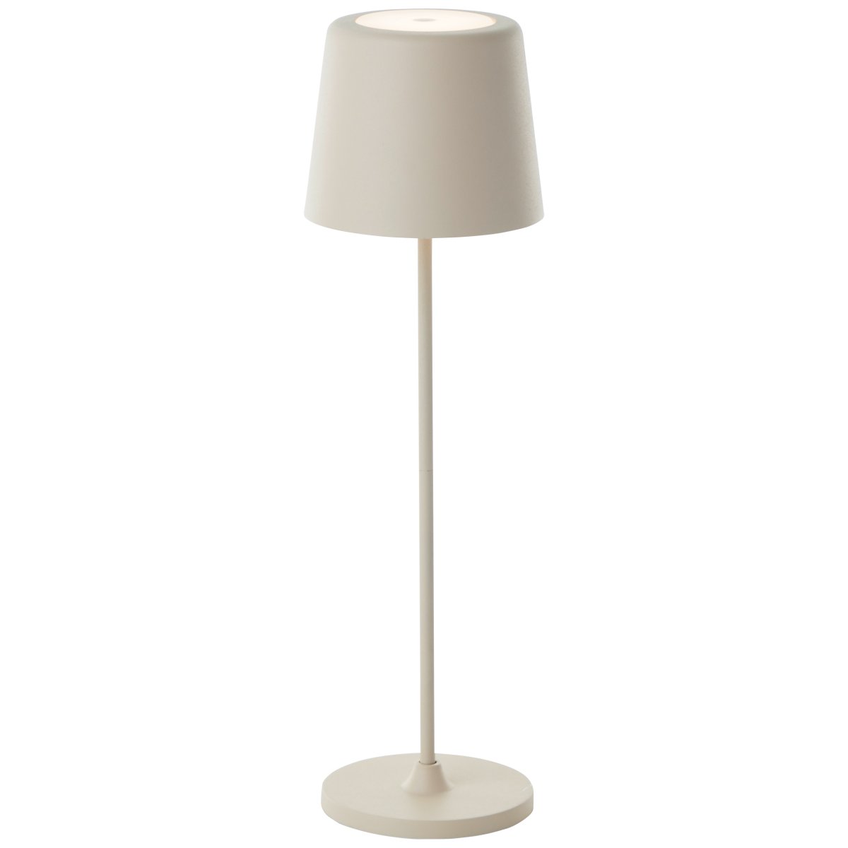Kaami 37cm Beige Siirrettävä valmistajalta Brilliant - Korkean IP44-luokituksensa ansiosta se on s&auml;&auml;nkest&auml;v&auml; ja t&auml;ydellinen sek&auml; ulko- ett&auml; sis&auml;k&auml;ytt&ouml;&ouml;n.
