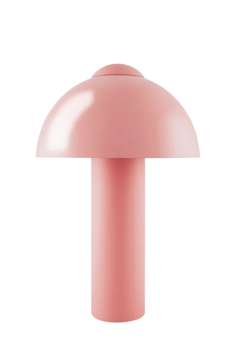 Buddy 36cm Vaaleanpunainen pöytävalaisin valmistajalta Globen Lighting - Buddy-valaisimessa on alaspäin suuntautuva ja miellyttävä valo.