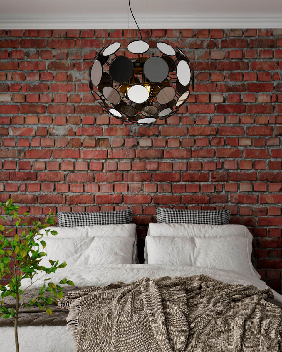 Vanita Ø50 Musta kattovalaisin valmistajalta By Rydéns - Vanita on riippuvalaisin, jonka huomiota her&auml;tt&auml;v&auml; muotoilu tuo mieleen diskopallojen loiston ajat, mutta on eritt&auml;in moderni.