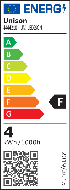 LED E14 pallolamppu 4W 2700K Himmennettävä Läpinäkyvä valmistajalta Unison - T&auml;ss&auml; UNI-LEDISONin kirkkaassa pallomaisessa LED-valol&auml;hteess&auml; on E14-kanta ja vaikutus; 4W.