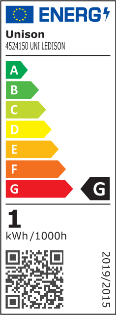 E14 Päärynälamppu 1,2W 2200K Himmennettävä Läpinäkyvä valmistajalta Unison - T&auml;m&auml; P&auml;ron LED-lamppu kirkkaalla E14-pohjalla vaikuttaa; 1,2W ja v&auml;ril&auml;mp&ouml;tila 2200K.
