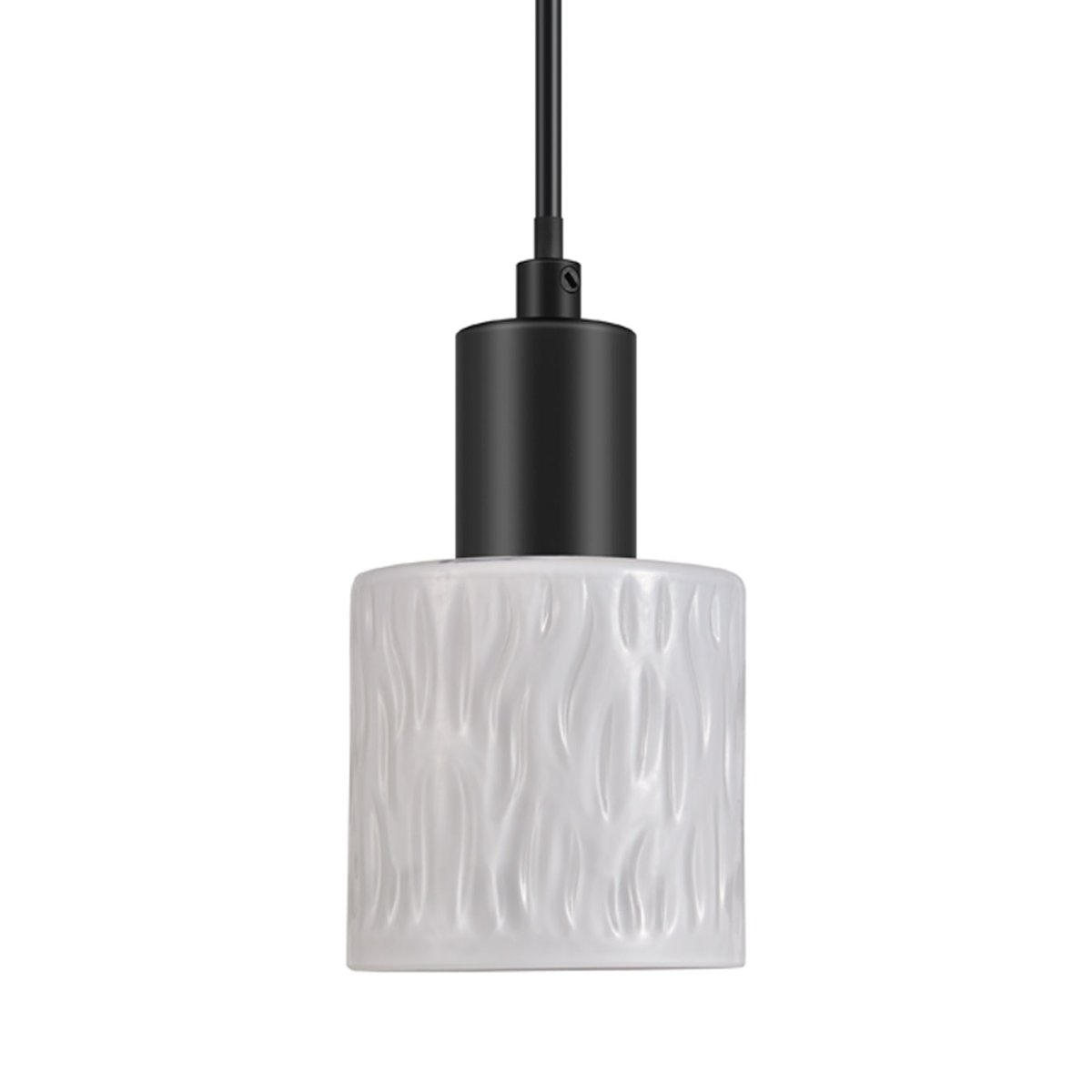 Julia Ø8 Opaali ikkunavalaisin valmistajalta Oriva - T&auml;ss&auml; ikkunavalaisimessa yhdistyy kauniisti kuvioitu lasi ja modernit mustat yksityiskohdat luomaan ainutlaatuisen ja hienostuneen ilmeen.