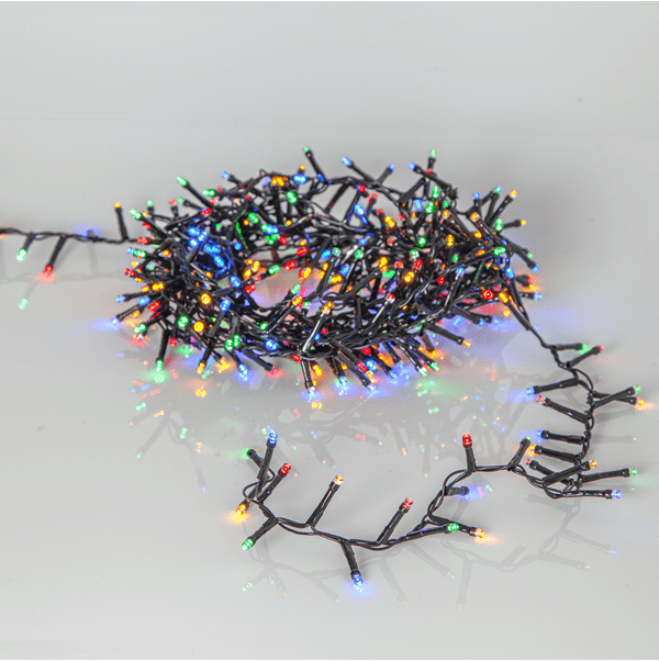 Valosarja Flashy 30m Monivärinen valmistajalta Star Trading - Kun lamppujen v&auml;li on 2 cm, lenkki on n.