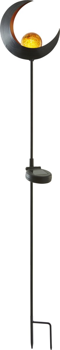 Melilla Keltainen aurinkokennolamppu valmistajalta Star Trading - Toimii aurinkoenergialla ja siinä on 1 LED-valolähde.