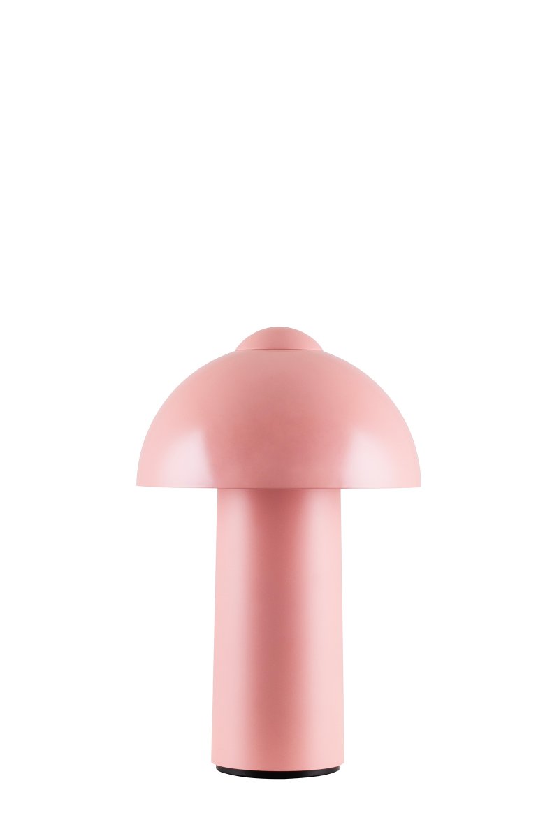 Buddy 25cm Vaaleanpunainen Siirrettävä valmistajalta Globen Lighting - Buddy on tyylik&auml;s ja kannettava p&ouml;yt&auml;valaisin, jossa on pehme&auml;n pinkki varjostin ja kest&auml;v&auml; polykarbonaatti.
