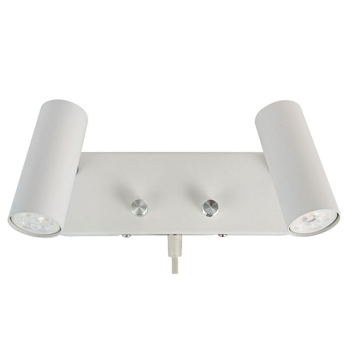 Mini II Valkoinen lukulamppu valmistajalta Oriva - Mini II -seinävalaisin valkoista metallia kromiyksityiskohtineen on käytännöllinen ja tyylikäs valaistusratkaisu.