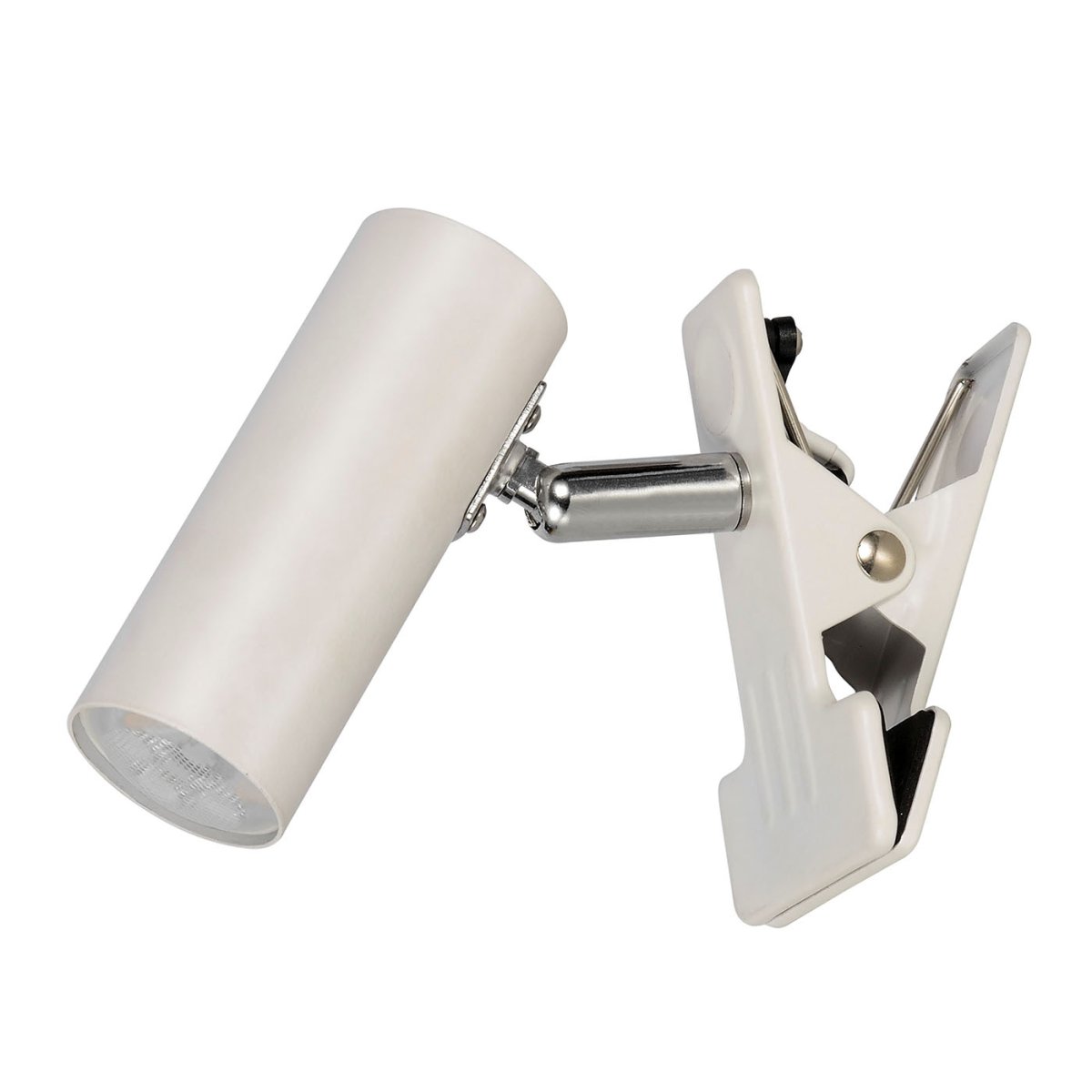 Mini Valkoinen nipistinvalaisin valmistajalta Oriva - Tämä pieni valkoinen metallinen puristinvalaisin tarjoaa käytännöllisen ja joustavan valaistusratkaisun mihin tahansa huoneeseen.