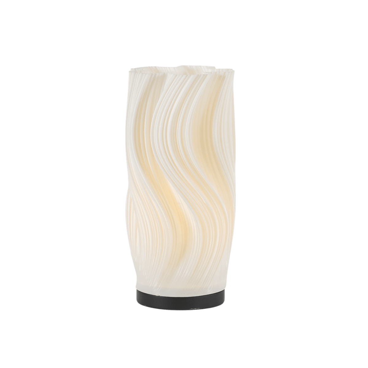 Caisa 30cm Valkoinen pöytävalaisin valmistajalta Pixie Design - Caisa on elegantti metalli- ja lasivalaisin, jossa on moderni ja tyylik&auml;s muotoilu.