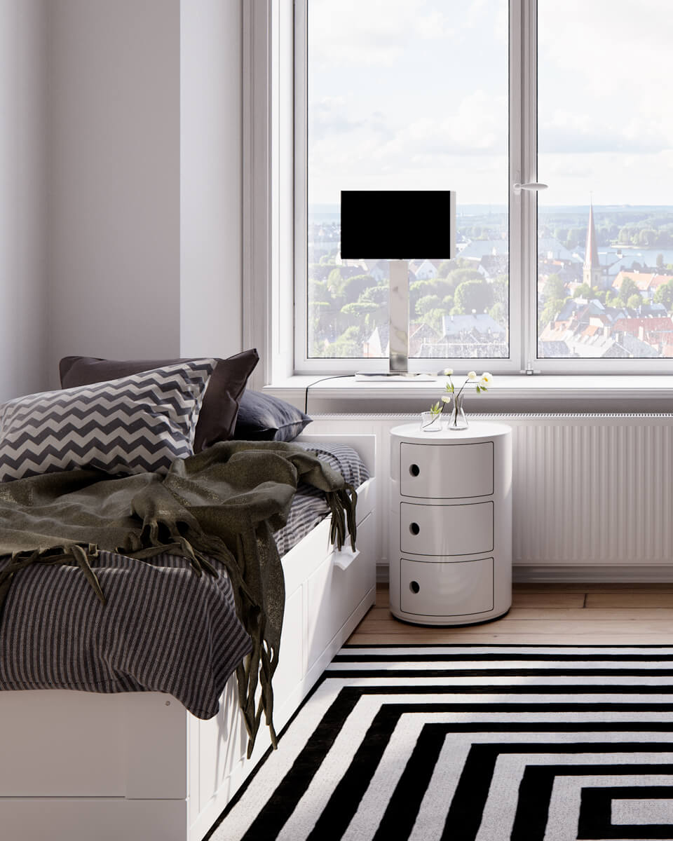 Prime 70cm Kromi pöytävalaisin valmistajalta By Rydéns - Tutustu Prime-p&ouml;yt&auml;valaisimen metalli- ja kangasvarjostimella tarjoamiin mahdollisuuksiin ja anna sen elegantin muotoilun ja l&auml;mpim&auml;n valaistuksen korostaa suurta ikkunaasi ja luoda kutsuva tunnelma kotiisi.