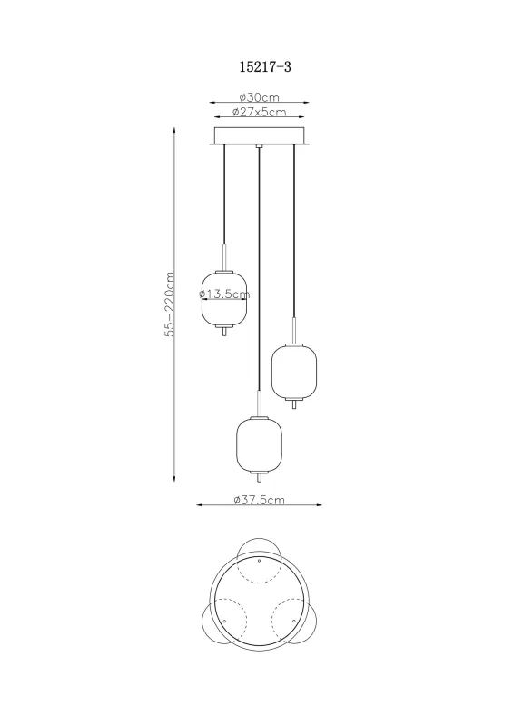 Ewald Ø38 Messinki kattovalaisin valmistajalta Globo Lighting - &nbsp;Lampan &auml;r tillverkad av en exklusiv kombination av m&auml;ssing, mattsvart metall och opalglas, vilket ger en sofistikerad och harmonisk k&auml;nsla.
