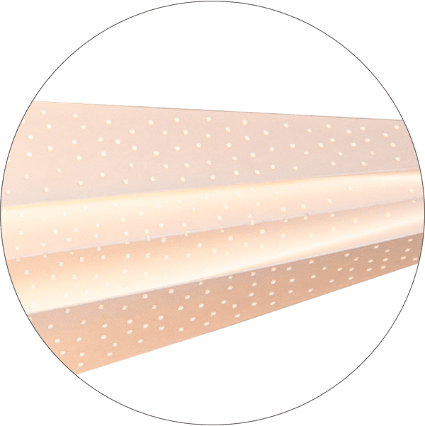 Holly Ø75 Valkoinen valmistajalta Star Trading - T&auml;hti luo joulutunnelmaa kotiin ja siin&auml; on kaunis helmikuvio, joka antaa kauniin hehkun.