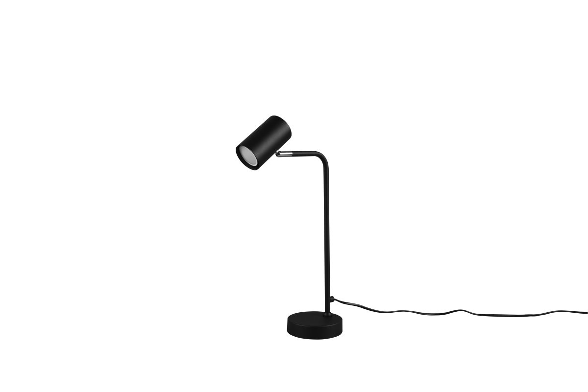 Marley 45cm Musta työpöytävalaisin valmistajalta Trio Lighting - Minimalistinen MARLEY-pöytävalaisin, jossa on selkeät linjat ja tyylikäs muotoilu, luo tunnelmallisia valoaksentteja.