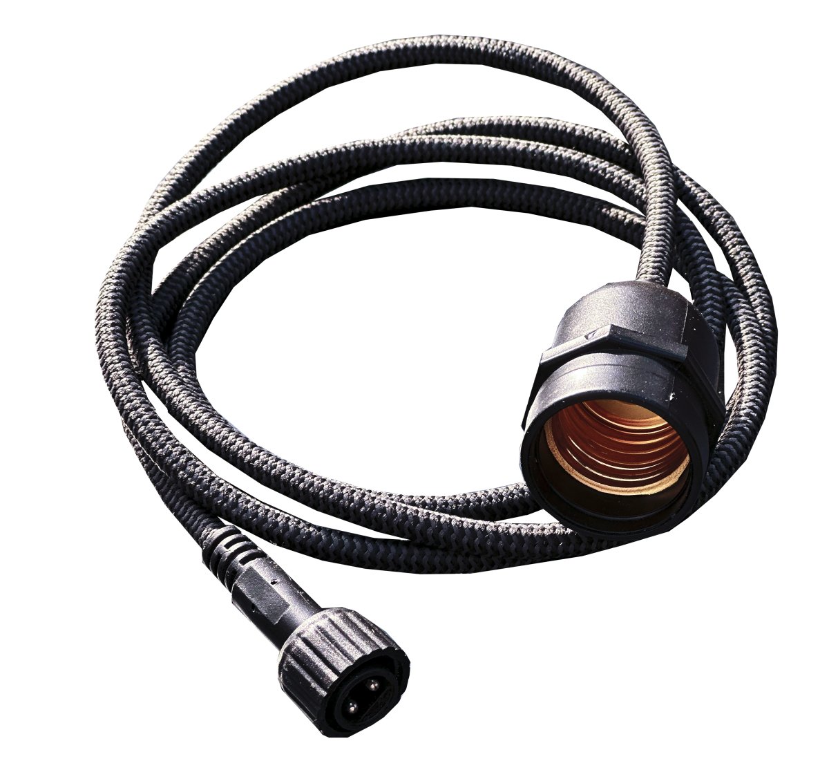 Gravity Musta valmistajalta Lightson - Joustava ja edullinen 12 voltin järjestelmä puutarhaasi, jonka voit helposti asentaa itse ja jonka voit myöhemmin rakentaa, jopa 50 metriin, jos haluat.