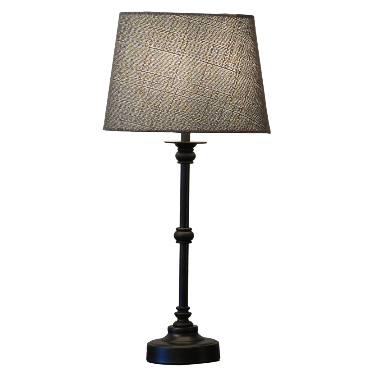 Axel Mini 50cm Musta pöytävalaisin valmistajalta Lampan - Axel mini on tyylik&auml;s p&ouml;yt&auml;valaisin, jolla on klassinen ilme ja koristeelliset yksityiskohdat.
