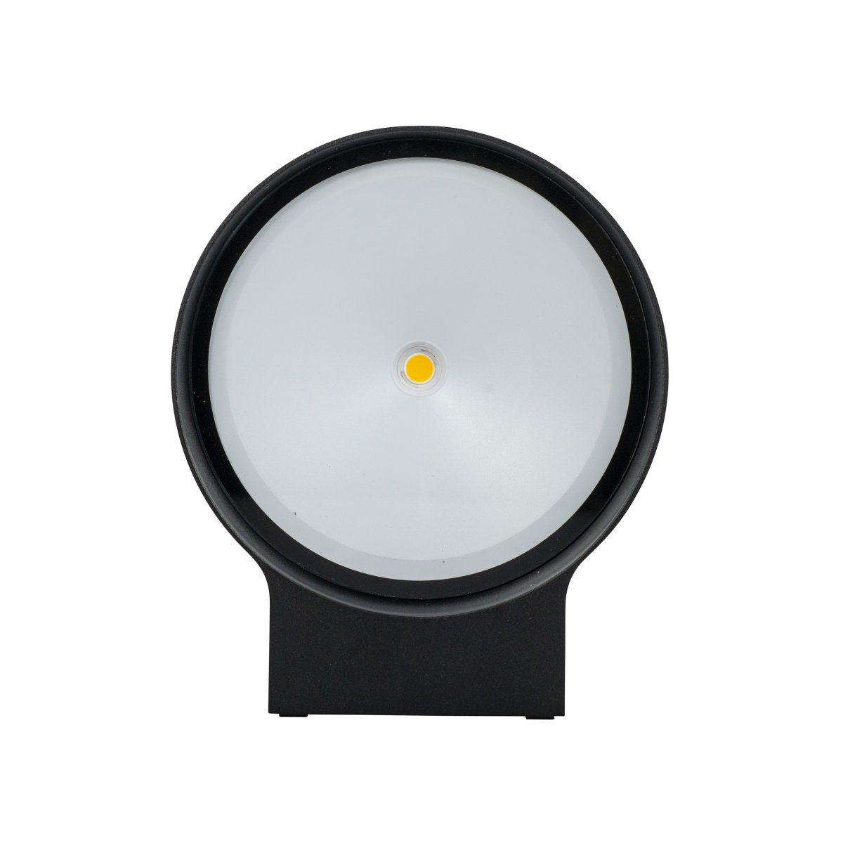 Neptun Musta ulkovalo valmistajalta Dyberg Larsen - Py&ouml;re&auml; muotonsa ansiosta se levitt&auml;&auml; suuren valokent&auml;n, mik&auml; tarkoittaa, ett&auml; se istuu kauniisti; kaikentyyppiset sein&auml;t.