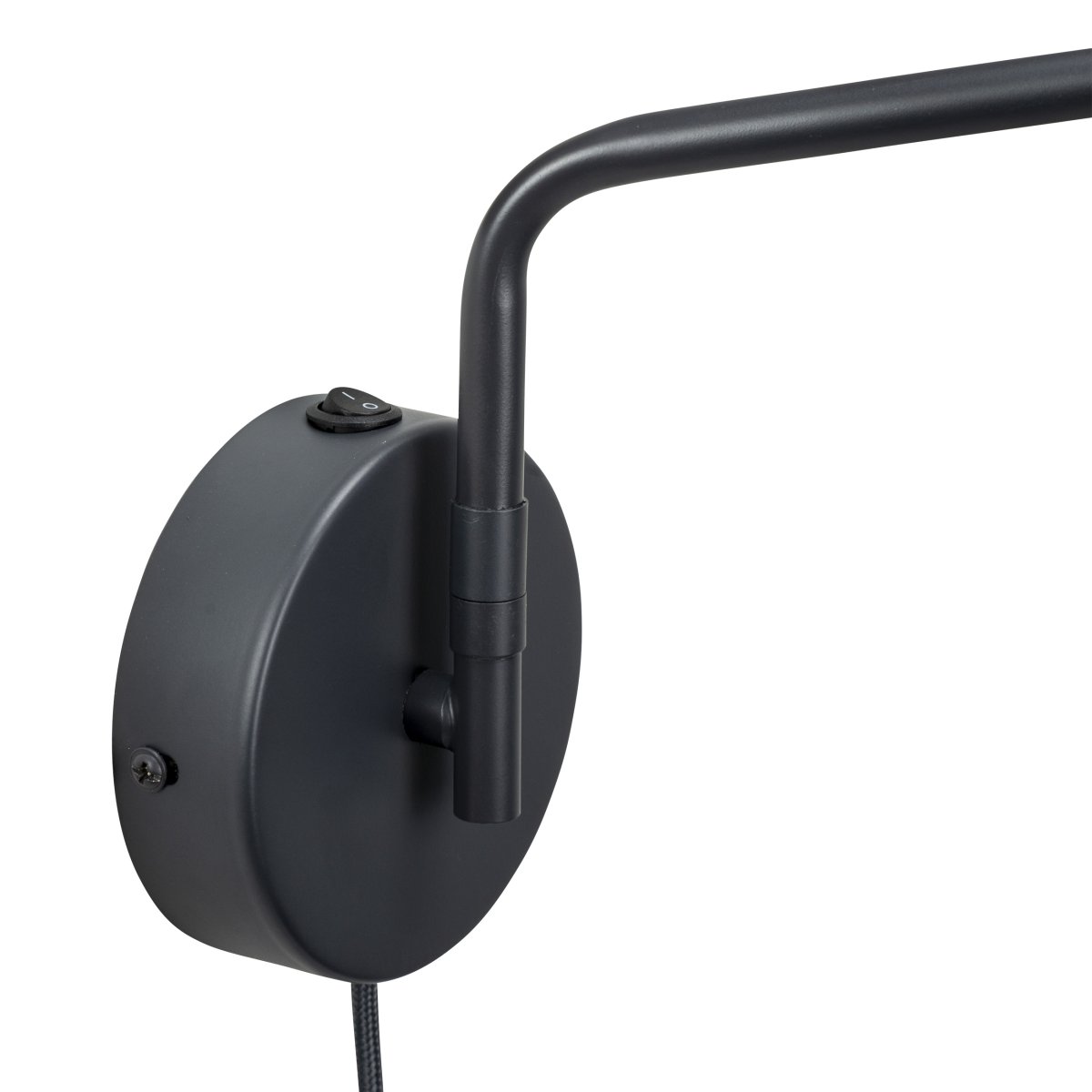 Manchester 45cm Harmaa seinävalaisin valmistajalta Dyberg Larsen - Manchester-seinävalaisin on kaunis ja yksinkertainen seinävalaisin, jonka etäisyys seinään on reilu.