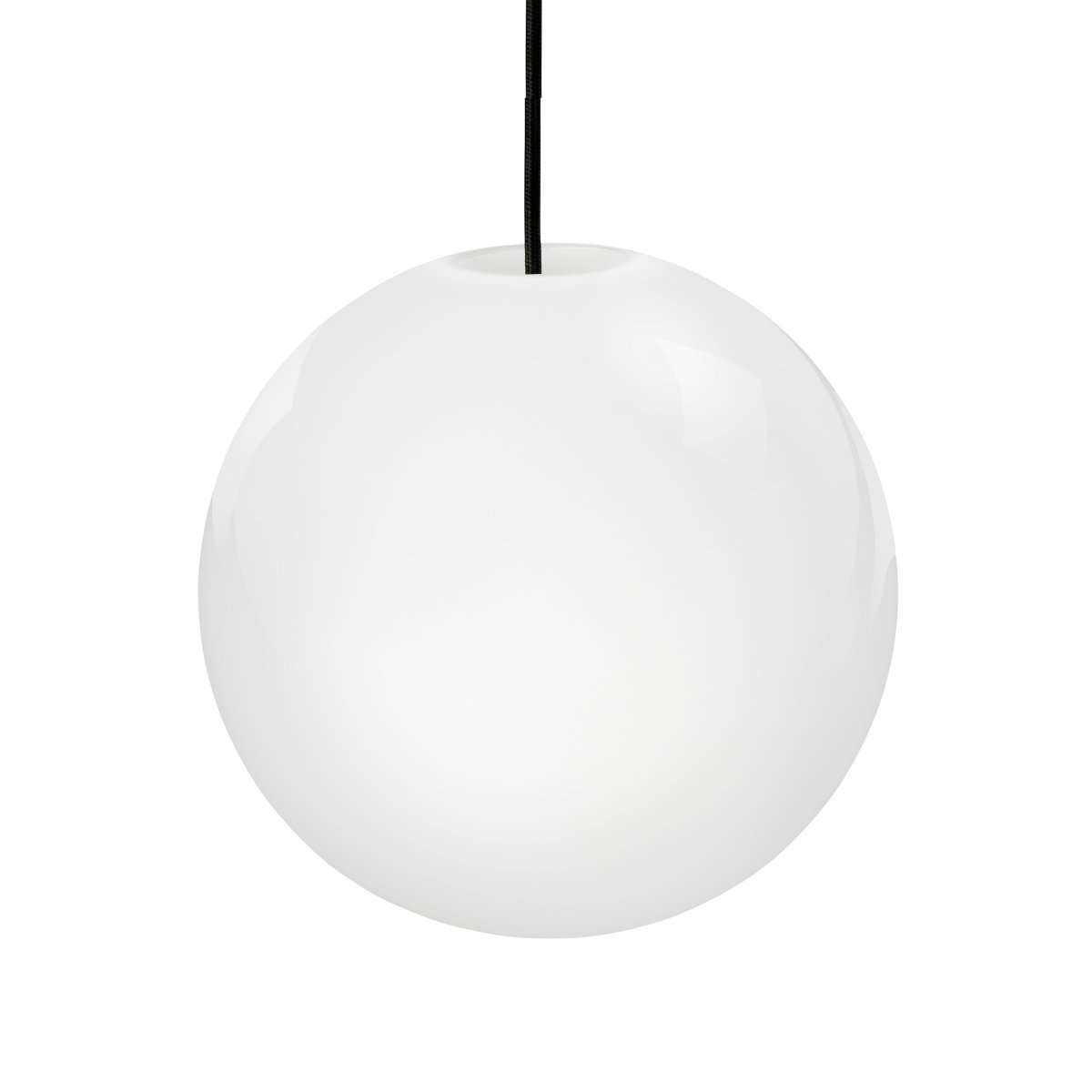 Cafè Ø25 Opaali kattovalaisin valmistajalta Dyberg Larsen - Kahvi&eacute; Opal on ajaton ja tyylikäs riippuvalaisin, jossa on sekä ylhäältä että alhaalta avoin opaalilasikupu.