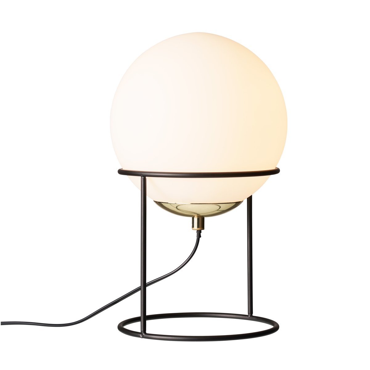 Moon 35cm Musta pöytävalaisin valmistajalta Dyberg Larsen - Kauniin kuun inspiroima Moon-lamppu antaa kotiisi ainutlaatuisen tunnelman.