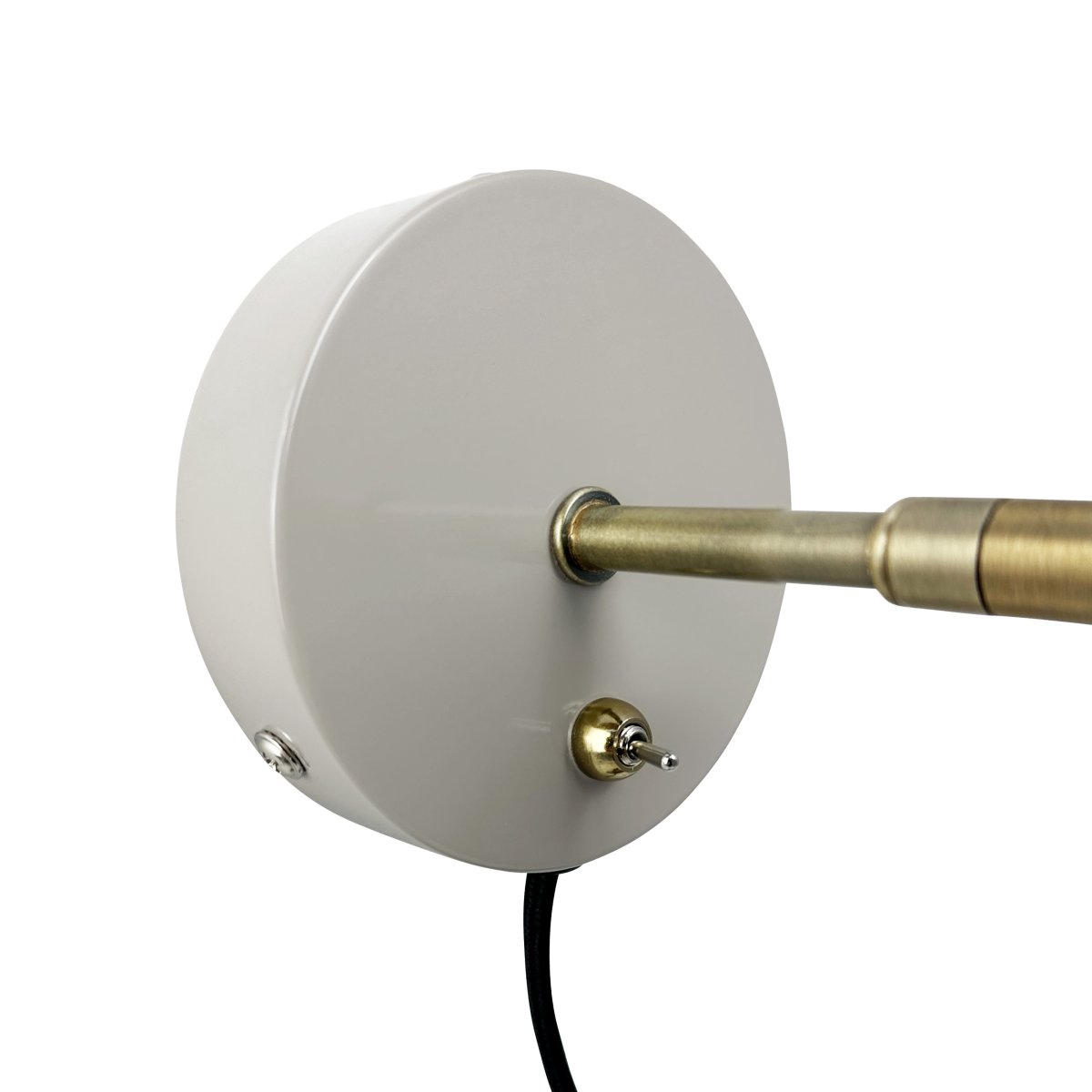 Sleep Kiiltävä beige lukulamppu valmistajalta Dyberg Larsen - Beigen v&auml;rinen Sleep-sein&auml;valaisin on yksinkertainen ja kaunis valaistusratkaisu kotiisi.