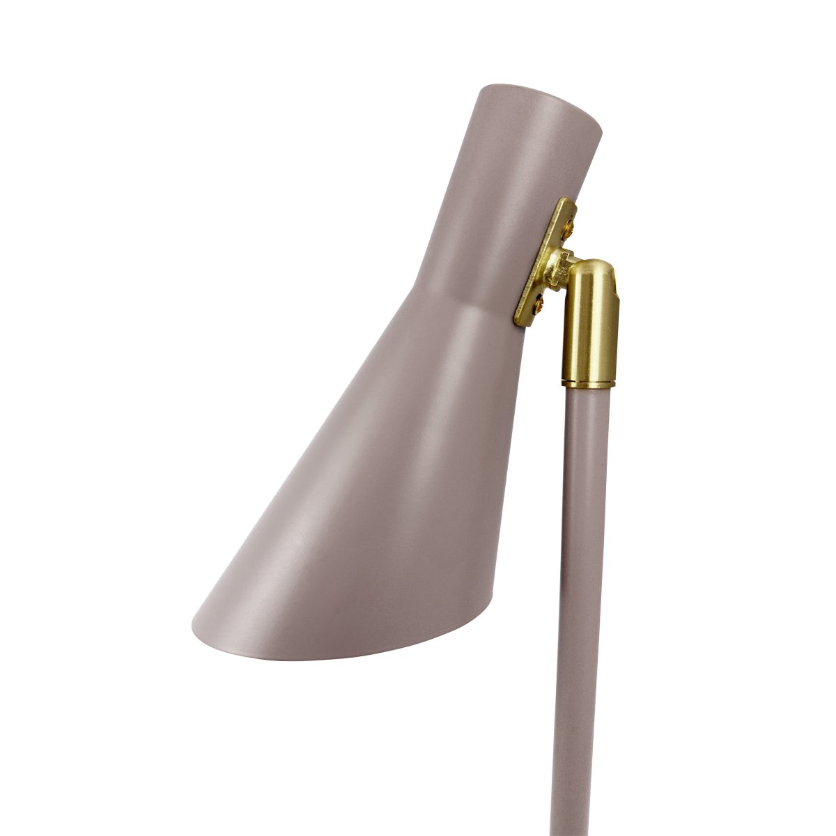 DL12 Mini 40cm Beige työpöytävalaisin valmistajalta Dyberg Larsen - Se on varustettu sekä käännettävällä että kallistettavalla varjostimella, joten valoa on helppo kohdistaa tarpeen mukaan.
