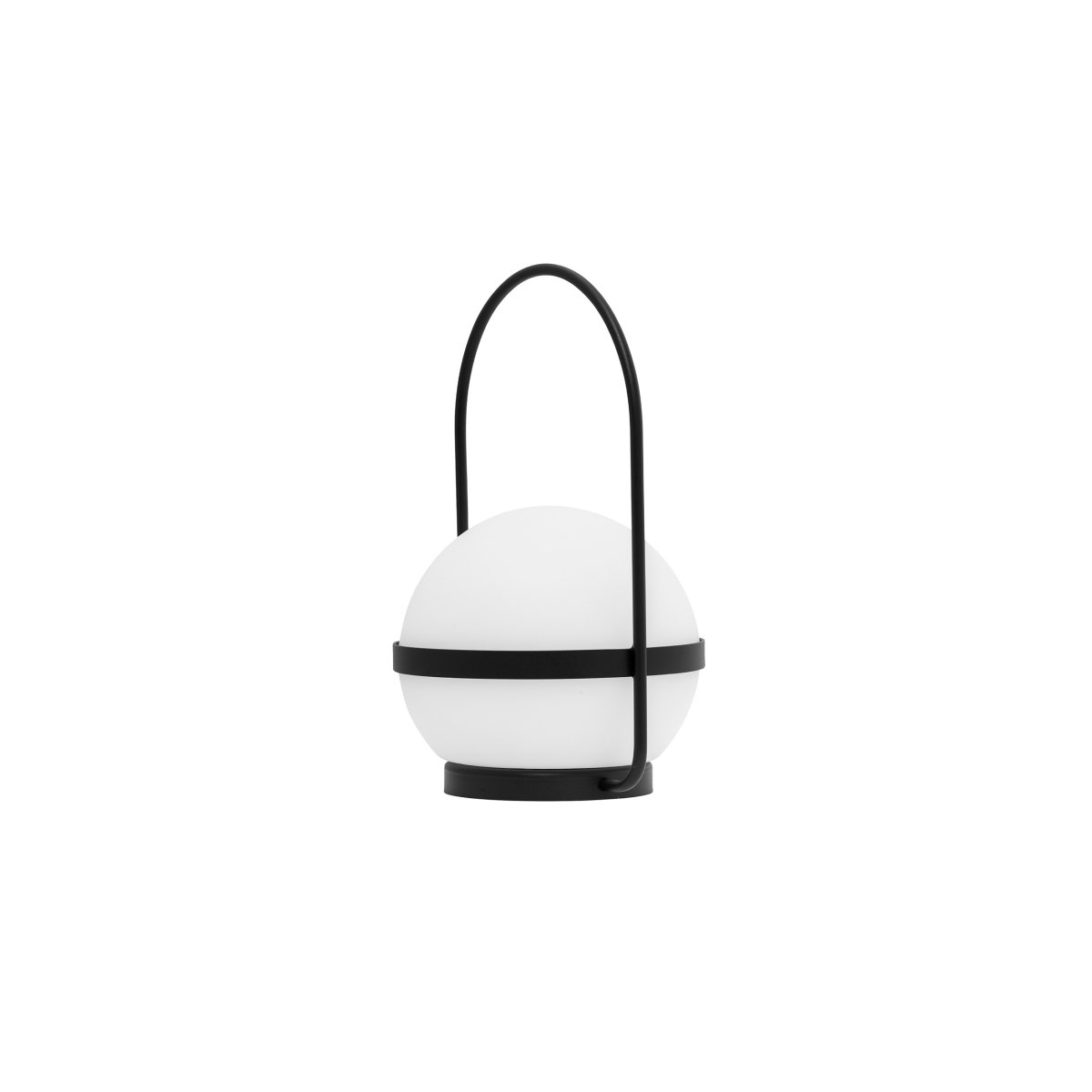 Summer Mini 18cm 2 Kpl Musta Siirrettävä valmistajalta Dyberg Larsen - Niiss&auml; on integroitu LED-valo, jossa on kolme kirkkaustasoa (100 %, 50 % ja 25 %), joita voidaan helposti s&auml;&auml;t&auml;&auml; varjostimien himmentimell&auml;.