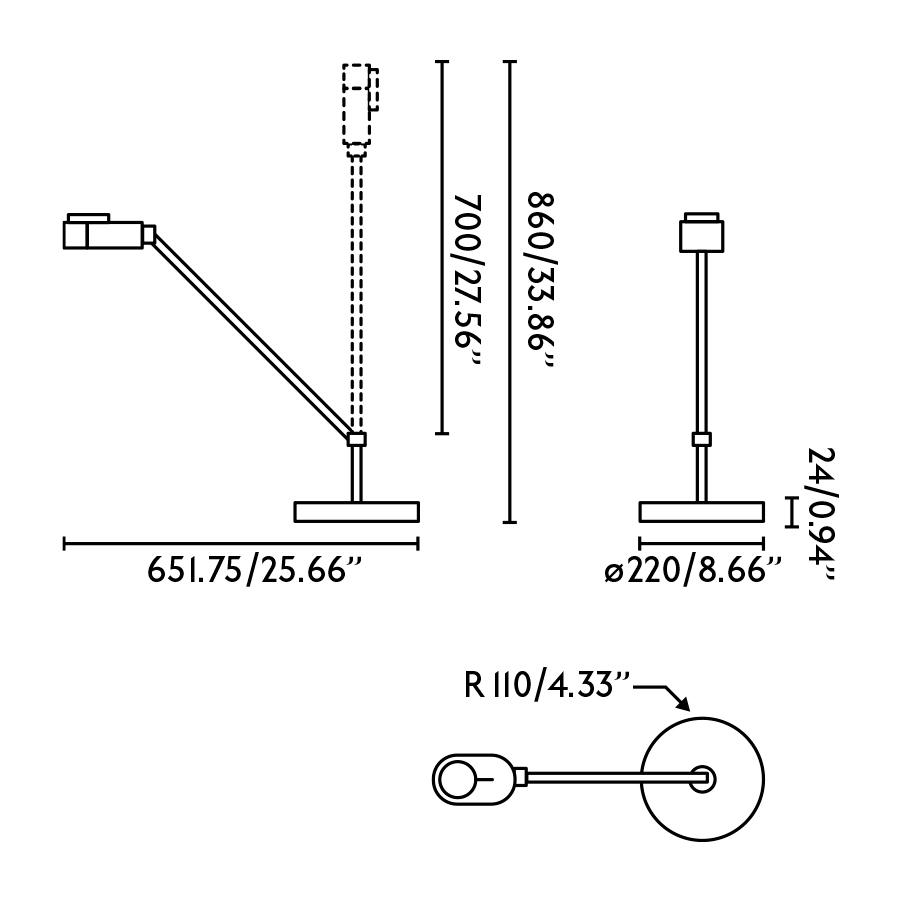 Inviting 86cm Keltainen työpöytävalaisin valmistajalta Faro Barcelona - Lampun p&auml;&auml;t&auml; voidaan s&auml;&auml;t&auml;&auml; sek&auml; vaaka- ett&auml; pystysuunnassa tarpeidesi mukaan, ja kirkkaus ja v&auml;ril&auml;mp&ouml;tila ovat himmennett&auml;viss&auml;.