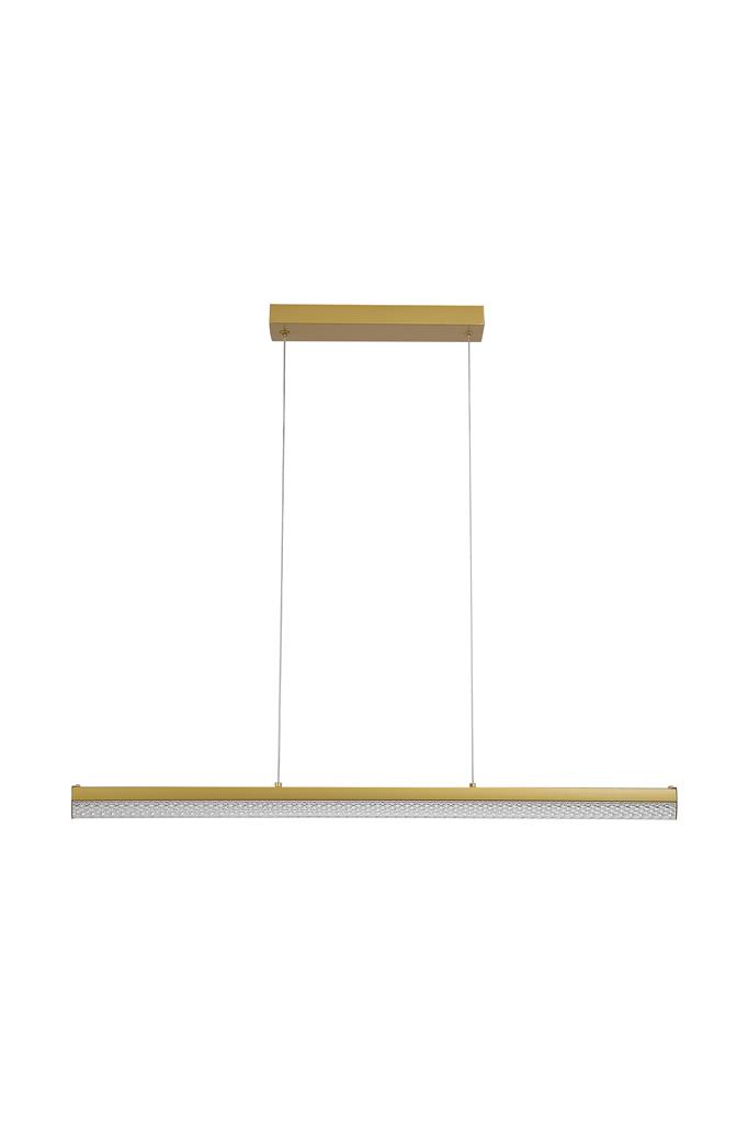 Madeleine 100cm Kulta kattovalaisin valmistajalta Searchlight - Madeleine-riippuvalaisin on valmistettu metallista, ja siin&auml; on elegantti vaaleankultainen viimeistely.