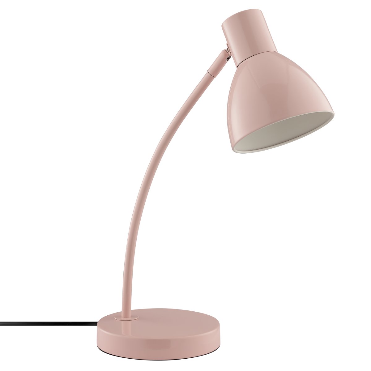 Jerry 43cm Vaaleanpunainen työpöytävalaisin valmistajalta Brilliant - Jerry on käytännöllinen ja ajaton pöytävalaisin, joka on valmistettu kokonaan lakatusta metallista vaaleanpunaisena.