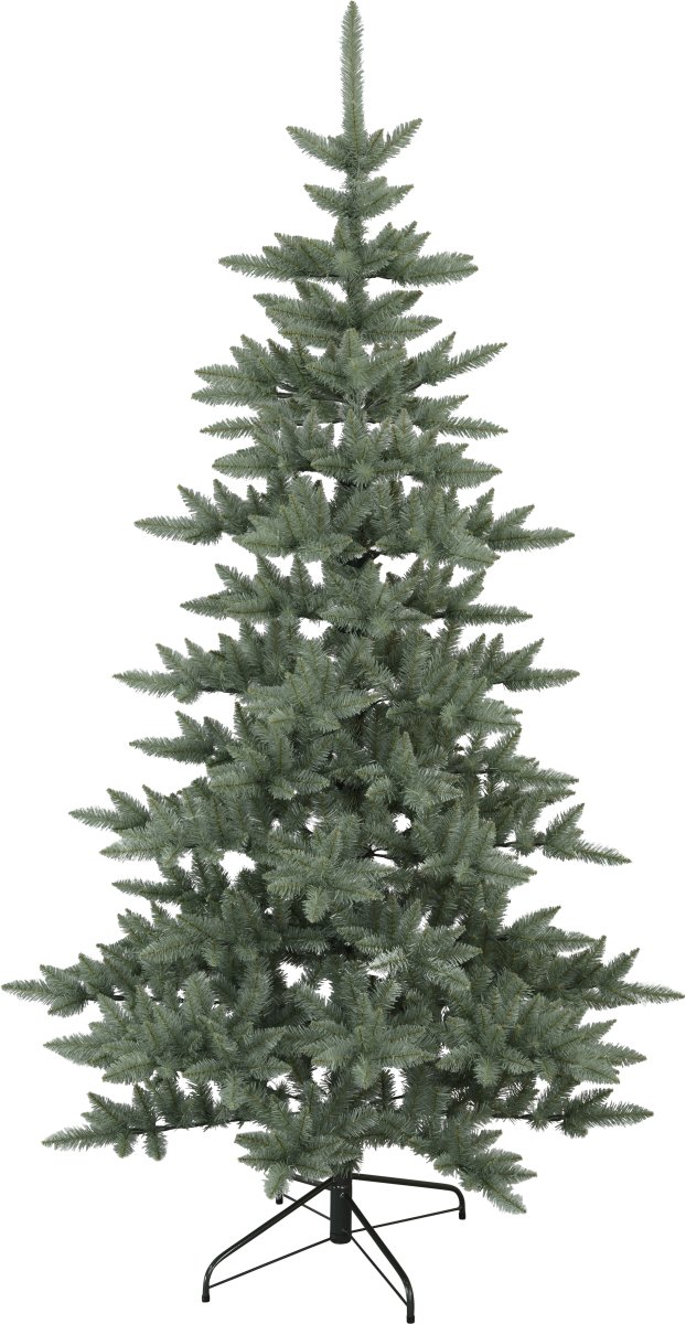 Blue 225cm Vihreä valmistajalta Star Trading - Koristeellinen joulukuusi, jonka korkeus on 225 cm ja jota voidaan k&auml;ytt&auml;&auml; sis&auml;ll&auml; tai ulkona.