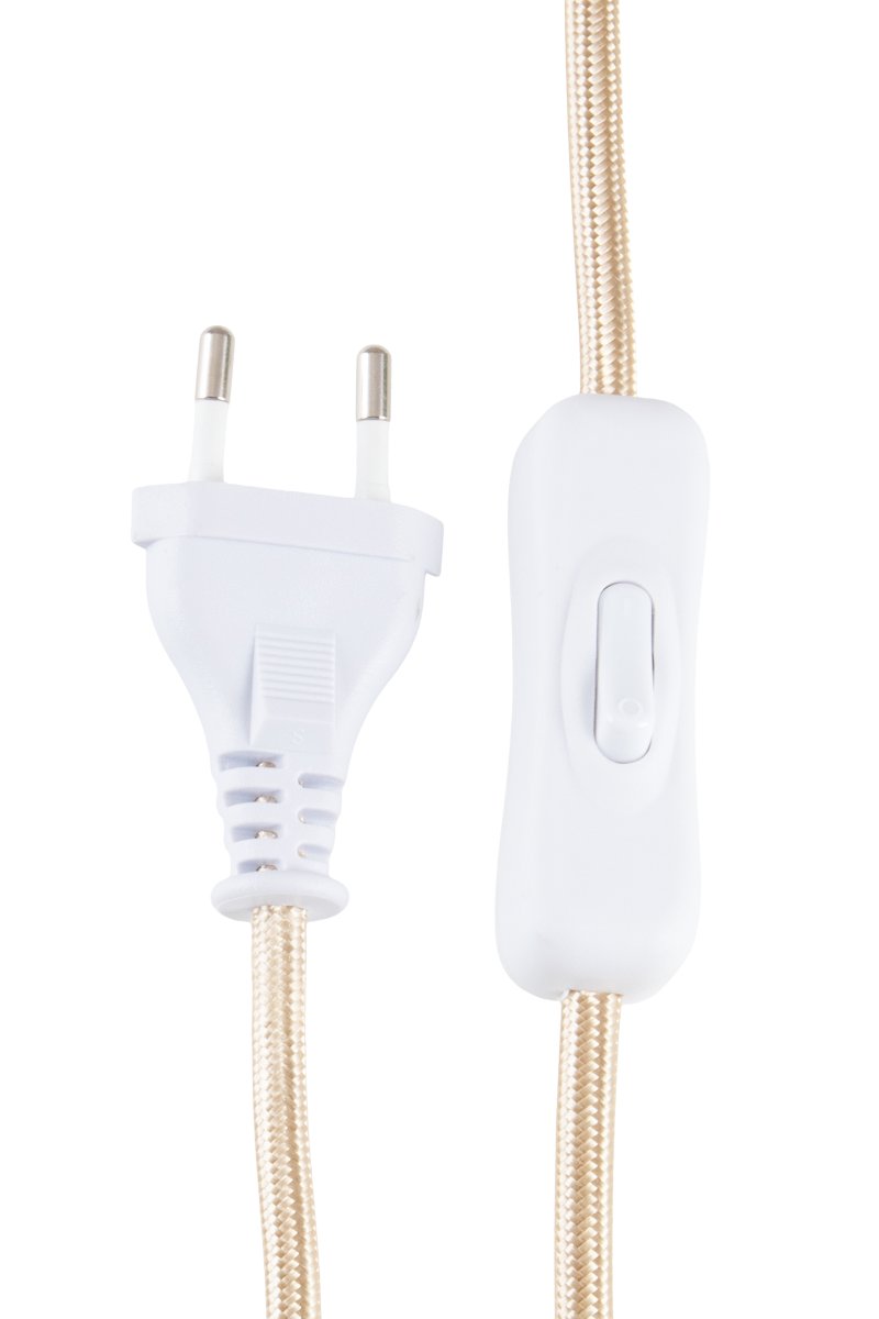 Iris 40cm Valkoinen pöytävalaisin valmistajalta Globen Lighting - Iris on kaunis p&ouml;yt&auml;valaisin, joka on valmistettu v&auml;rillisest&auml; lasista, jossa on puhallettuja ilmakuplia.