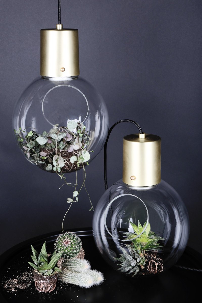 Mini Hole Ø20 Harjattua messinkiä kattovalaisin valmistajalta Globen Lighting - 