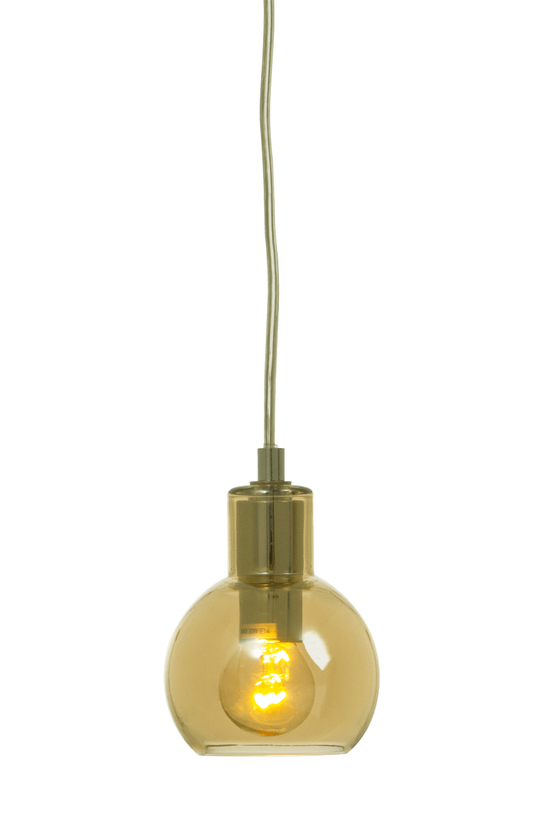 Leah Ø10 Keltainen ikkunavalaisin valmistajalta Aneta Lighting - Leah-ikkunavalaisin yhdistää lasia ja metallia elegantilla tavalla.