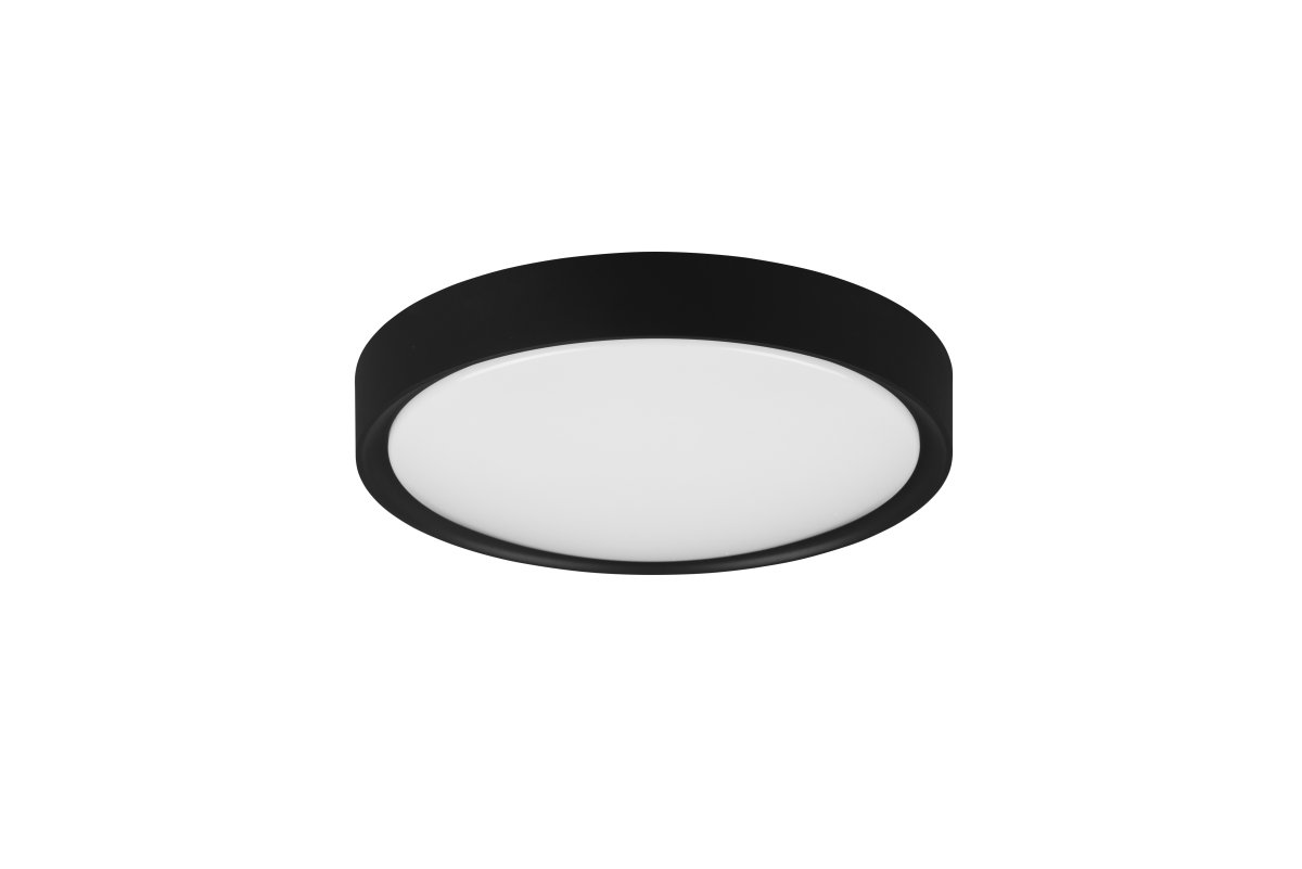 Clarimo Ø33 Musta kylpyhuoneen valaisin valmistajalta Trio Lighting - Yksinkertainen ja tyylikäs ulkoasu on yhdistetty IP44-luokitukseen, joten se sopii täydellisesti kosteisiin tiloihin, kuten kylpyhuoneisiin tai pesuhuoneisiin.