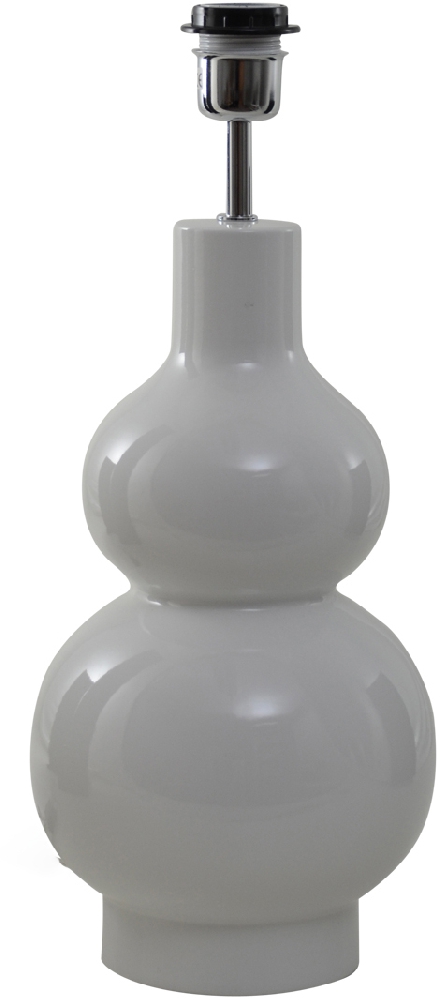 Zoomaa kuva kohteesta Verdi 50cm Vit lampunjalka valmistajalta Hallbergs - Verdi &auml;r en dekorativ lampfot i keramik med en blank vit finish som ger ett stilrent och elegant uttryck.
