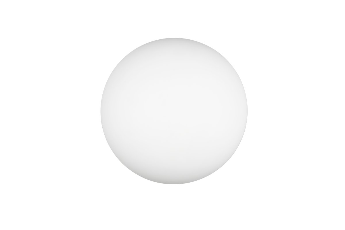 Fomento Ø30 Musta plafondi valmistajalta Trio Lighting - Mattamustan ja valkoisen lasin yhdistelmä luo ylellisyyden ja hienostuneisuuden tunteen.